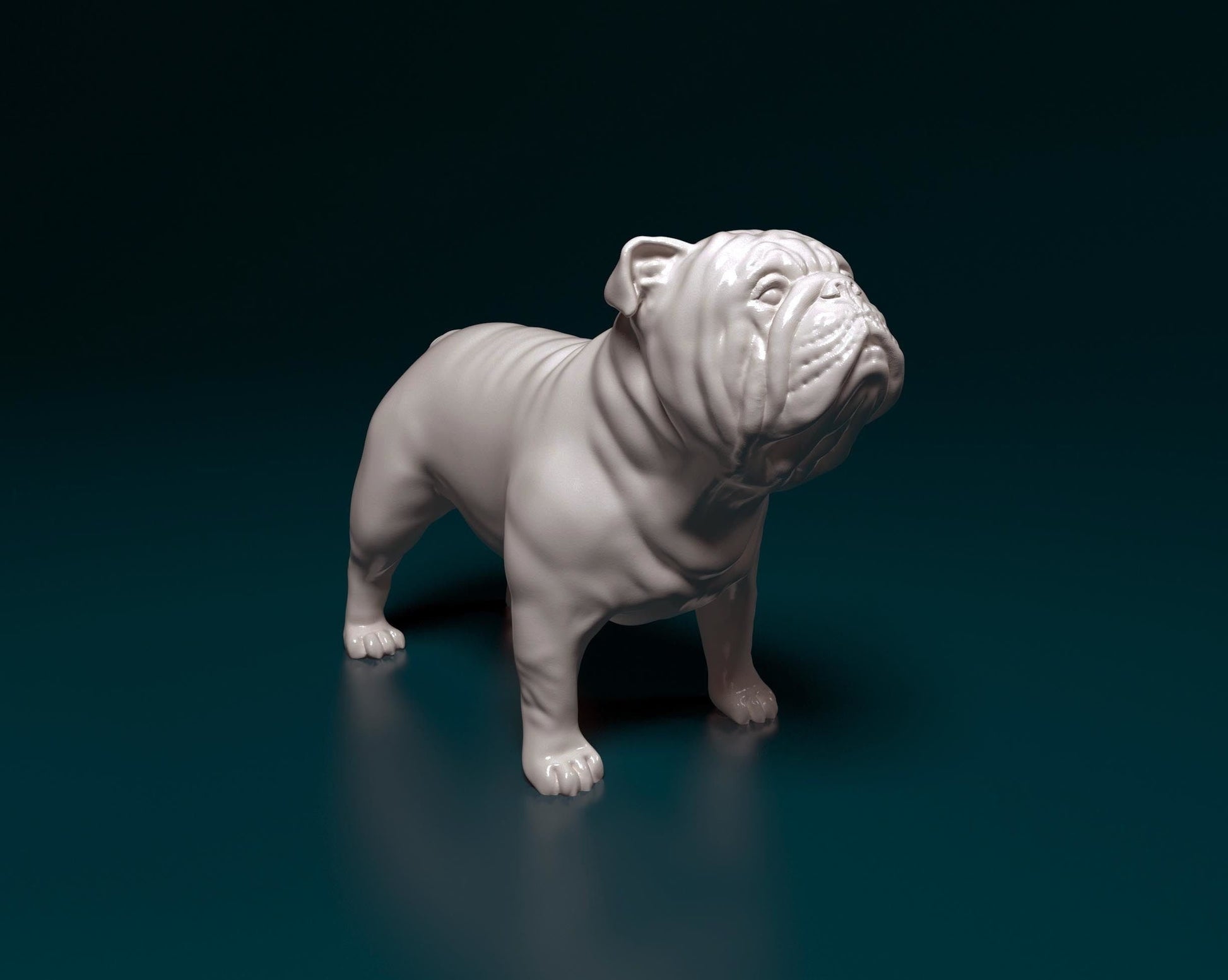 English Bulldog -Smooth- 3D Print