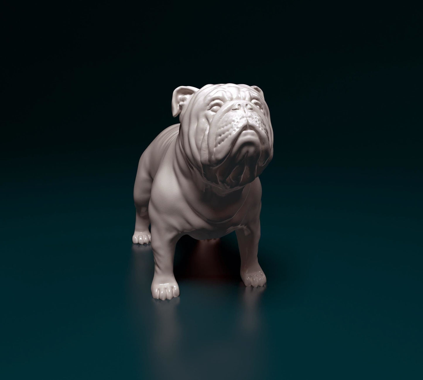 English Bulldog -Smooth- 3D Print