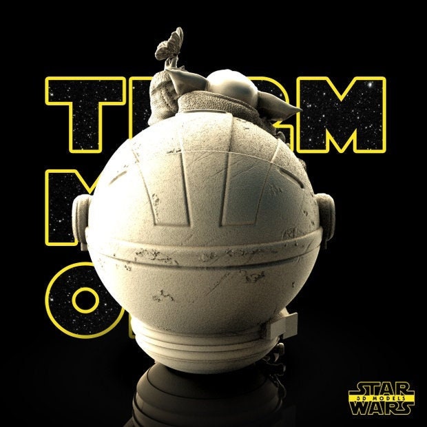 Grogu - Star Wars 3D