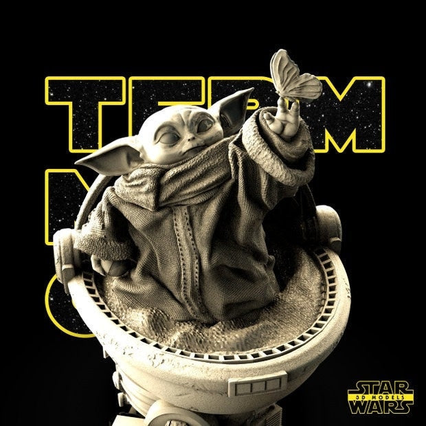 Grogu - Star Wars 3D
