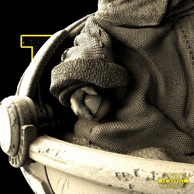Grogu - Star Wars 3D