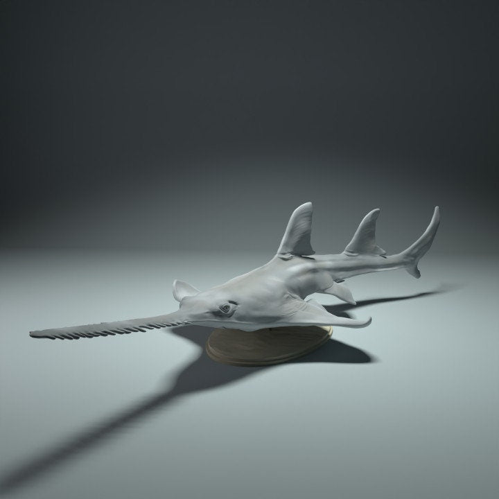 Sawfish - UNPAINTED - Animal Den Miniatures
