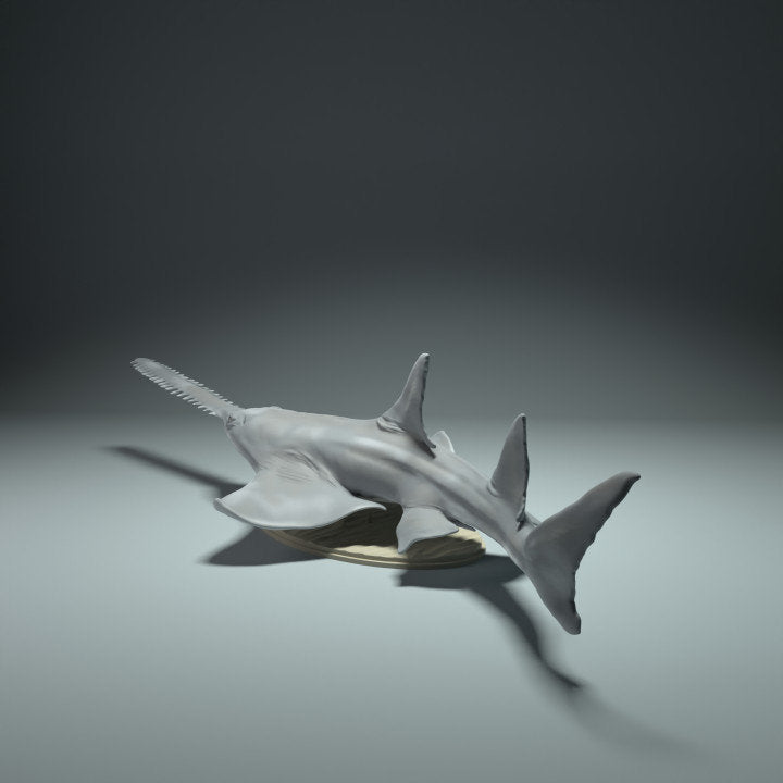 Sawfish - UNPAINTED - Animal Den Miniatures