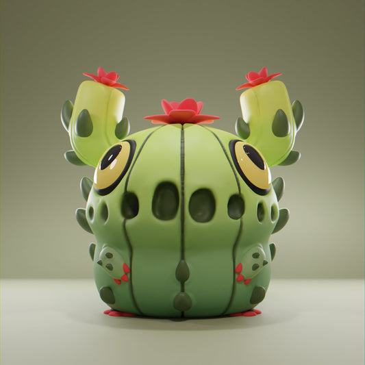 Cactii - UNPAINTED - Grumpii Art Toy