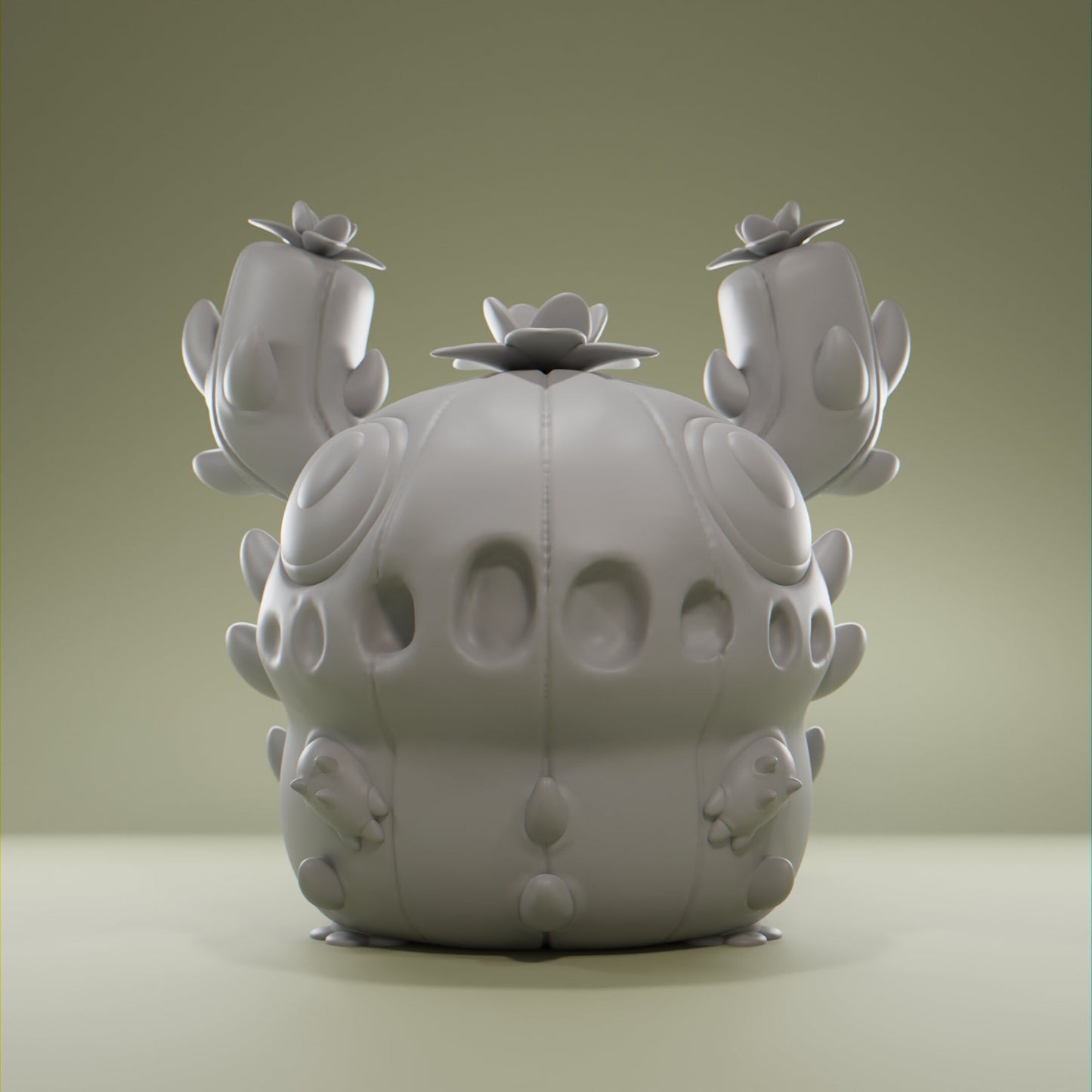 Cactii - UNPAINTED - Grumpii Art Toy