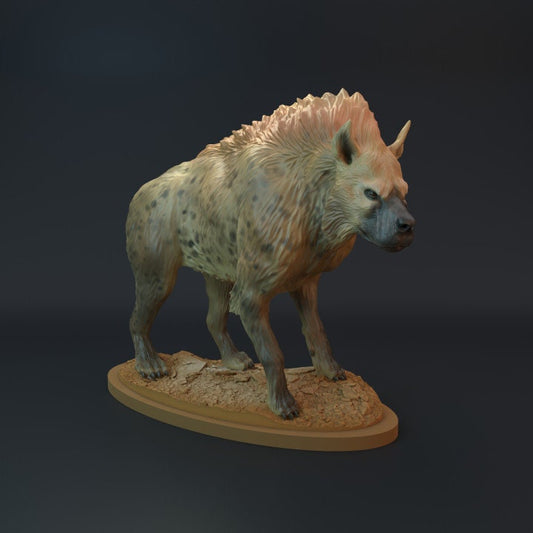 Dinocrocuta - UNPAINTED - Dino and Dog Miniatures