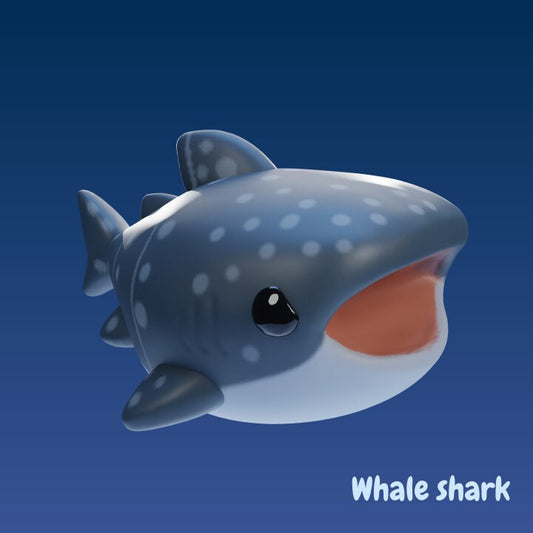 Whale Shark - UNPAINTED - Grumpii Art Toy