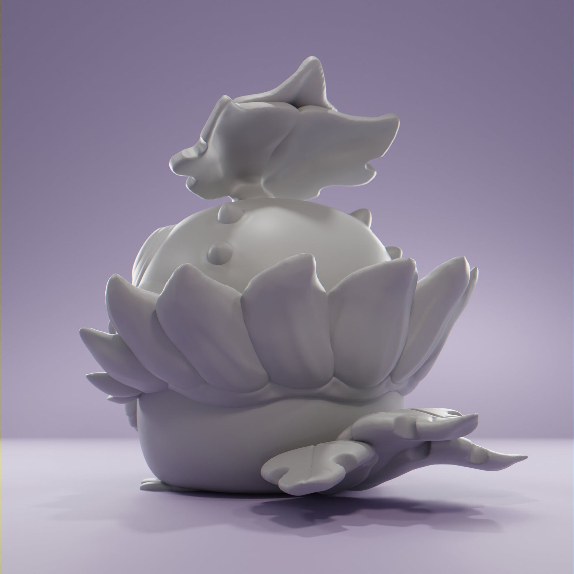 Leafy Bird - UNPAINTED - Grumpii Art Toy