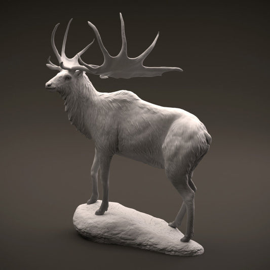 Megaloceros giganteus or Irish Elk - Dino and Dog Miniatures