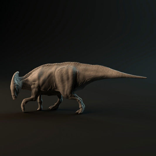 Charonosaurus female - UNPAINTED - Dino and Dog Miniatures