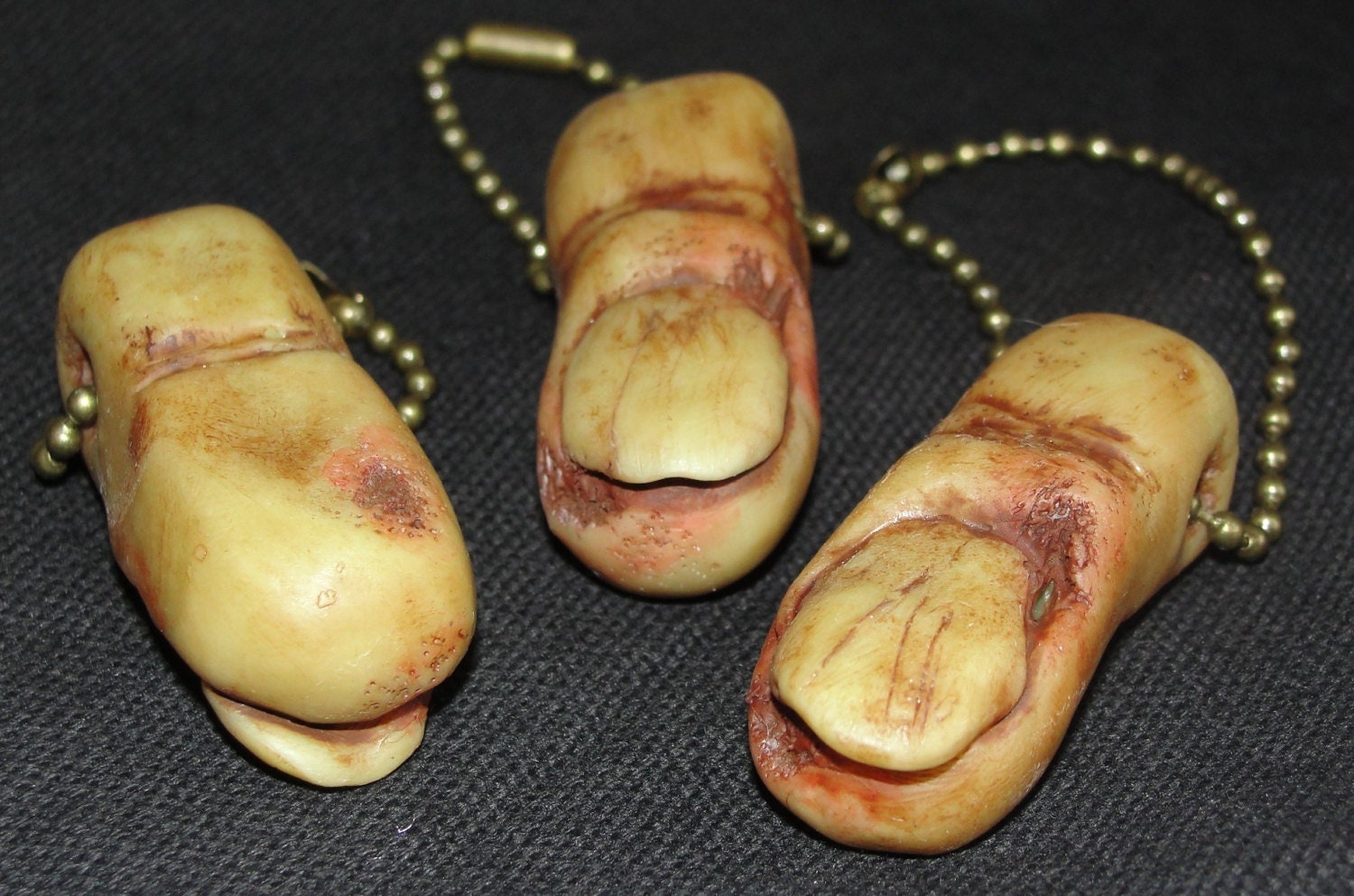 Zombie Toe Keychain
