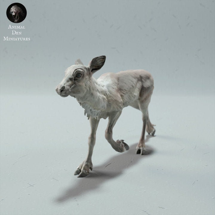 Reindeer Calf - Animal Den Miniatures