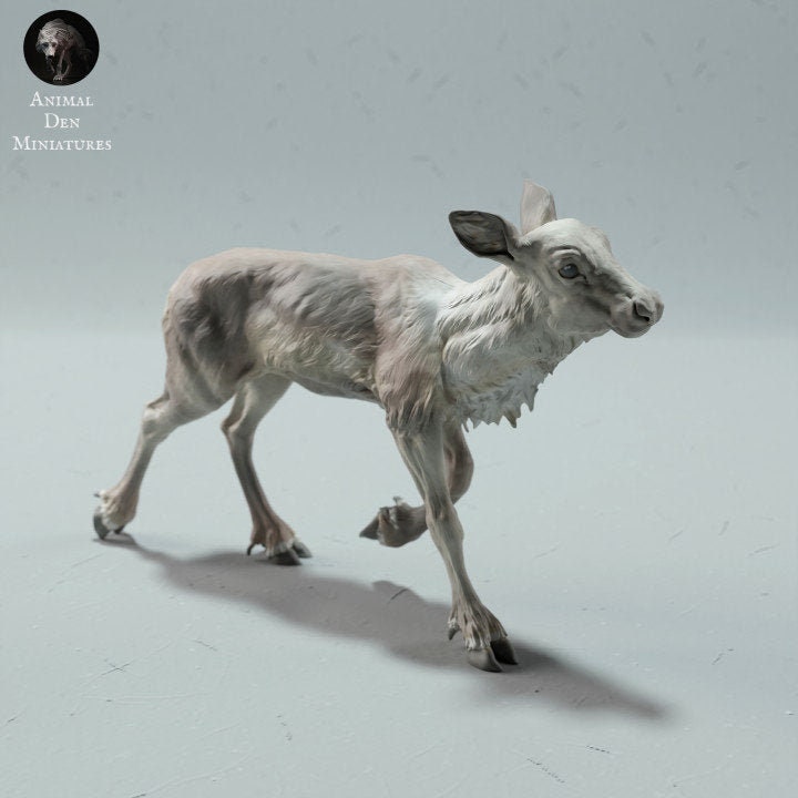 Reindeer Calf - Animal Den Miniatures