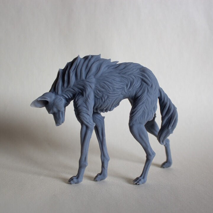 Maned Wolf- Animal Den Miniatures