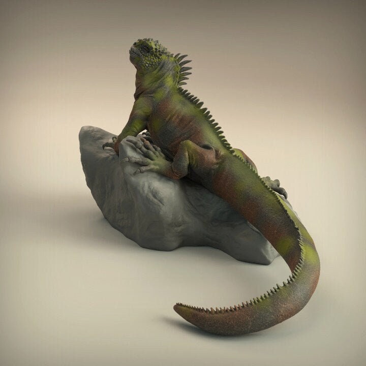 Iguana - Animal Den Miniatures