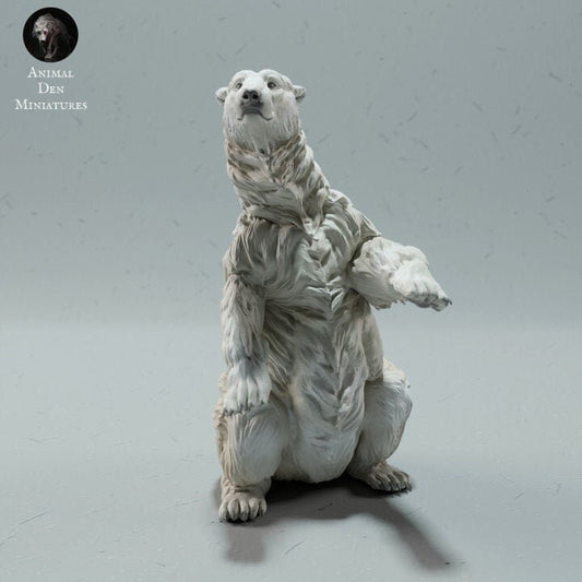 Polar Bear - Animal Den Miniatures