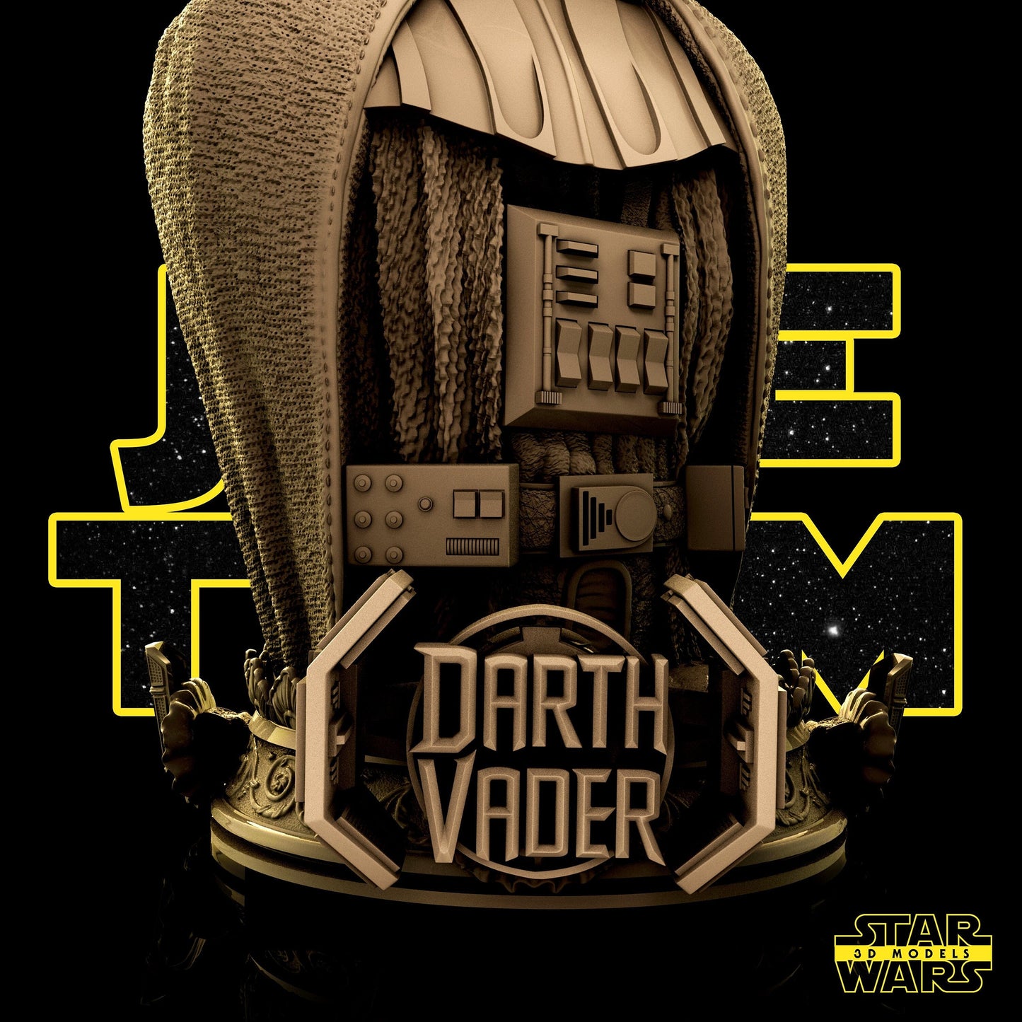 Darth Vader/Anakin Bust - Star Wars 3D Models
