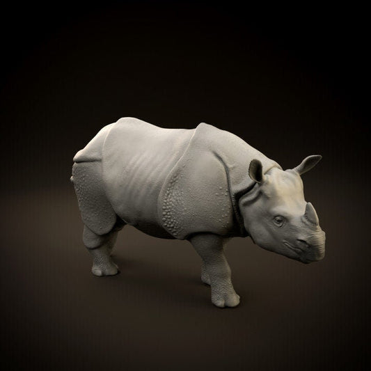 Rhino - Dino and Dog Miniatures