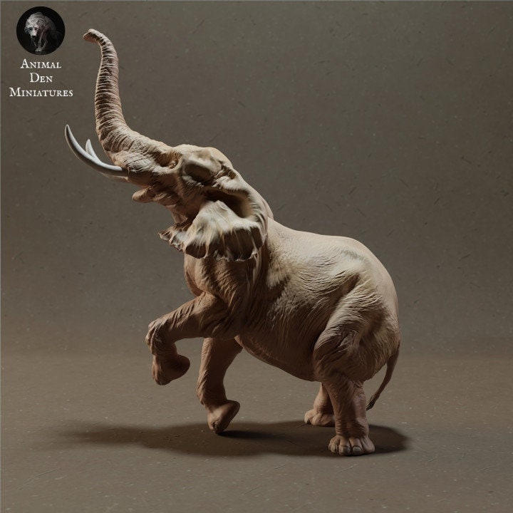 Elephant - Happy Dance - Animal Den Miniatures