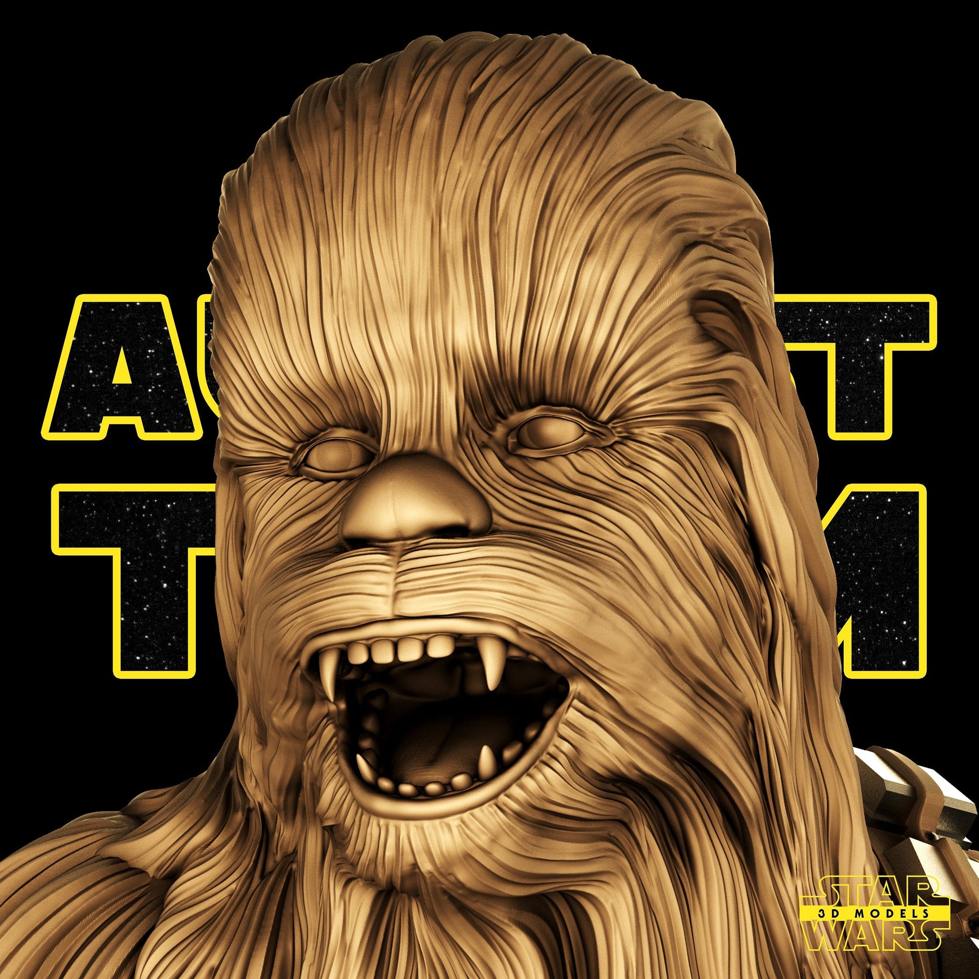 Chewbacca - Star Wars 3D Models