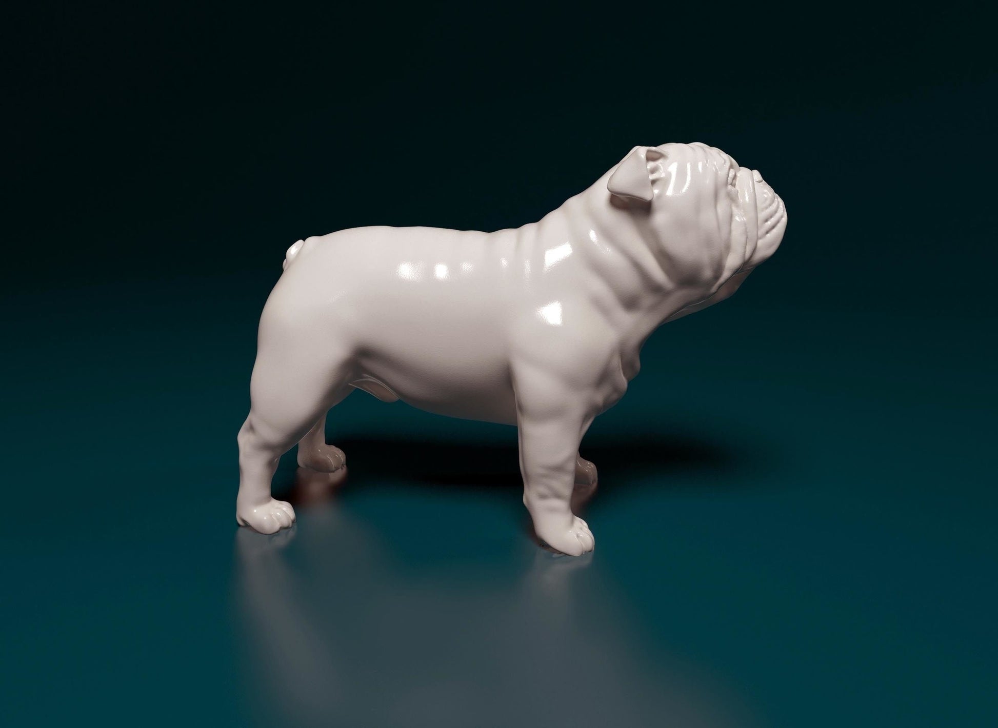 English Bulldog -Smooth- 3D Print