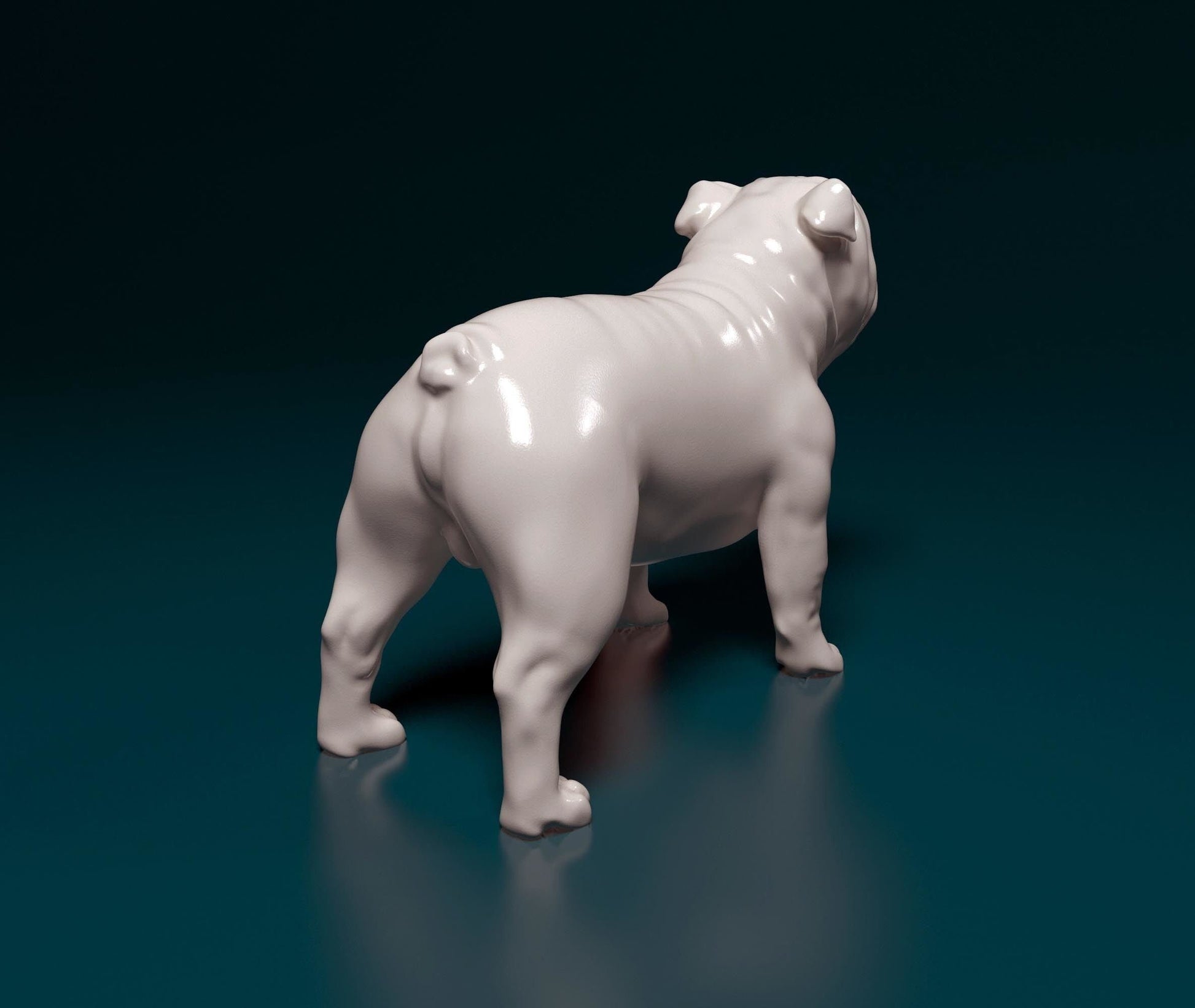 English Bulldog -Smooth- 3D Print
