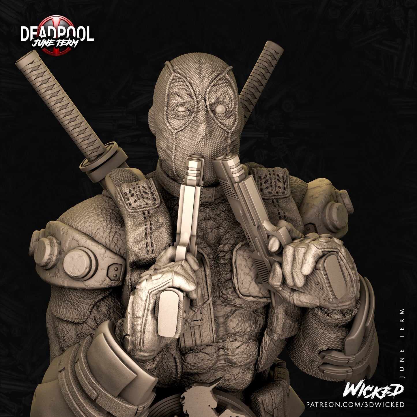 Deadpool Bust - Wicked