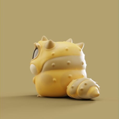 Gecko - Grumpii Art Toy