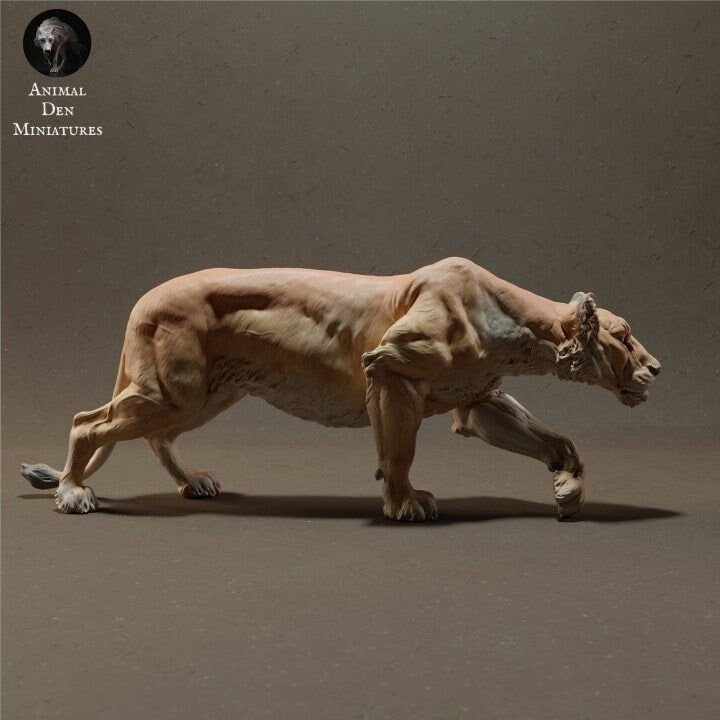 Lioness - UNPAINTED - Animal Den Miniatures