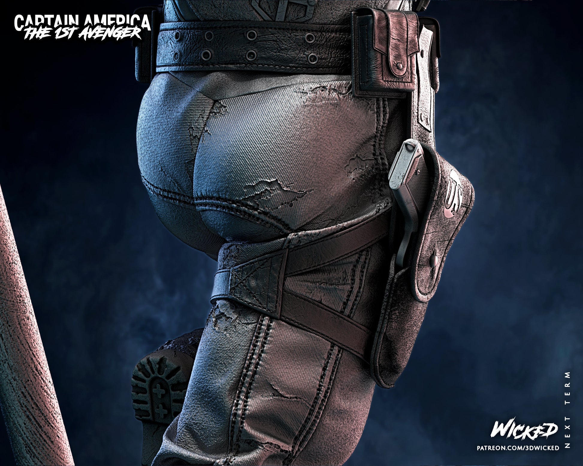 Captain America - Wicked 3D Models