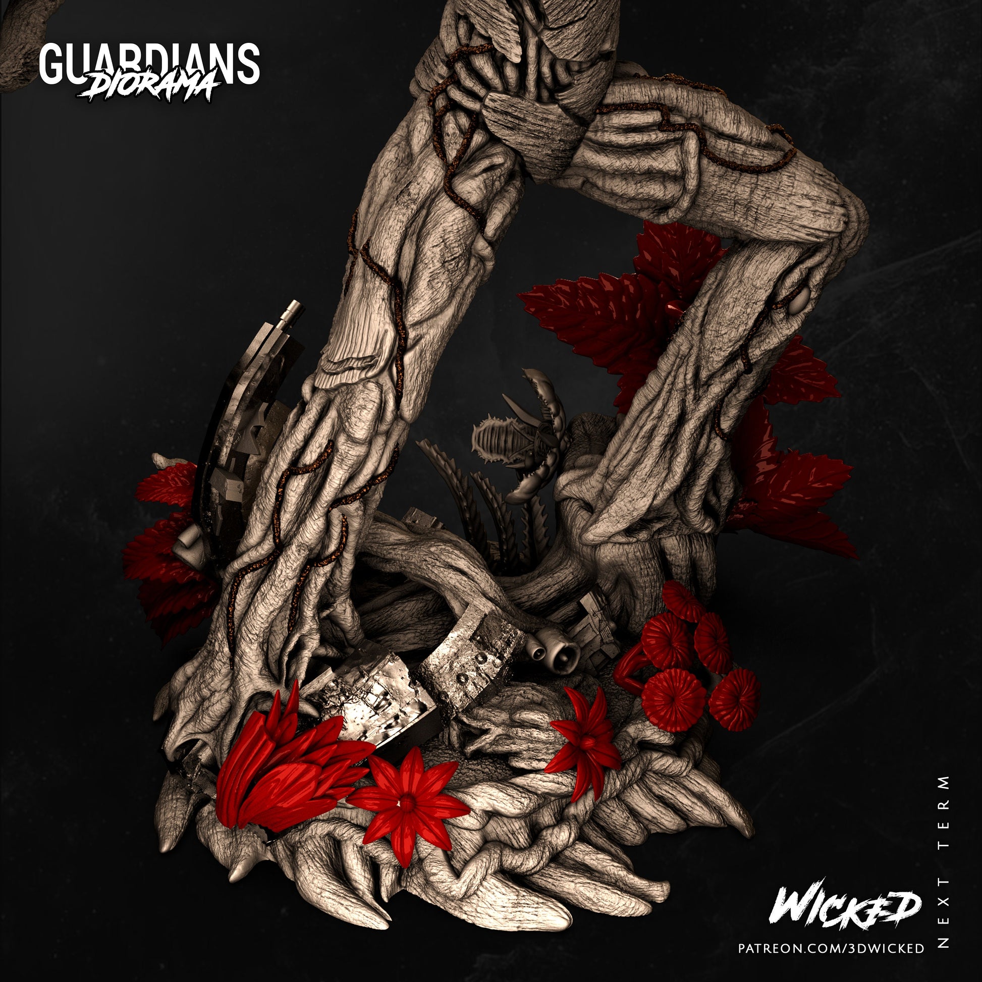 Groot - Wicked 3D Models