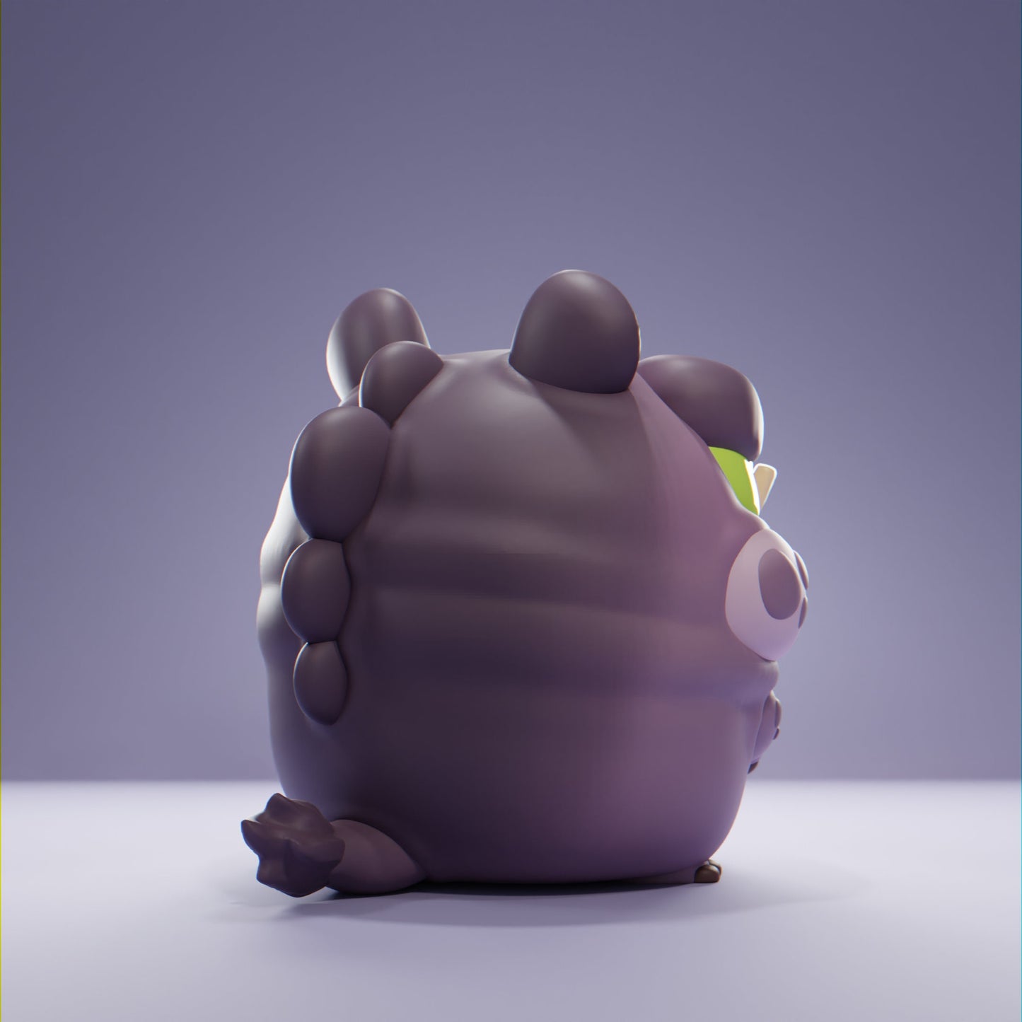 Hippo - UNPAINTED - Grumpii Art Toy