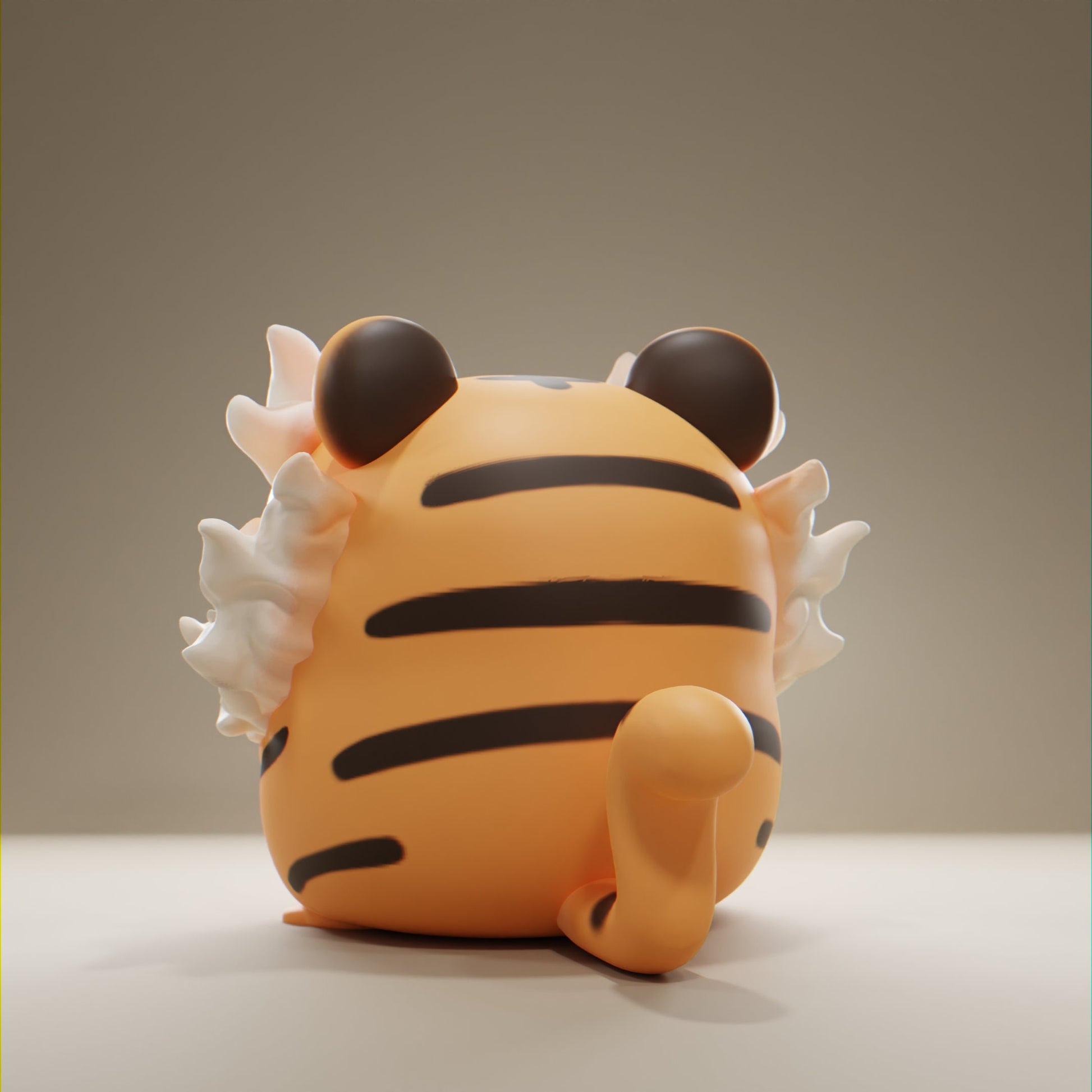 Tiger - UNPAINTED - Grumpii Art Toy