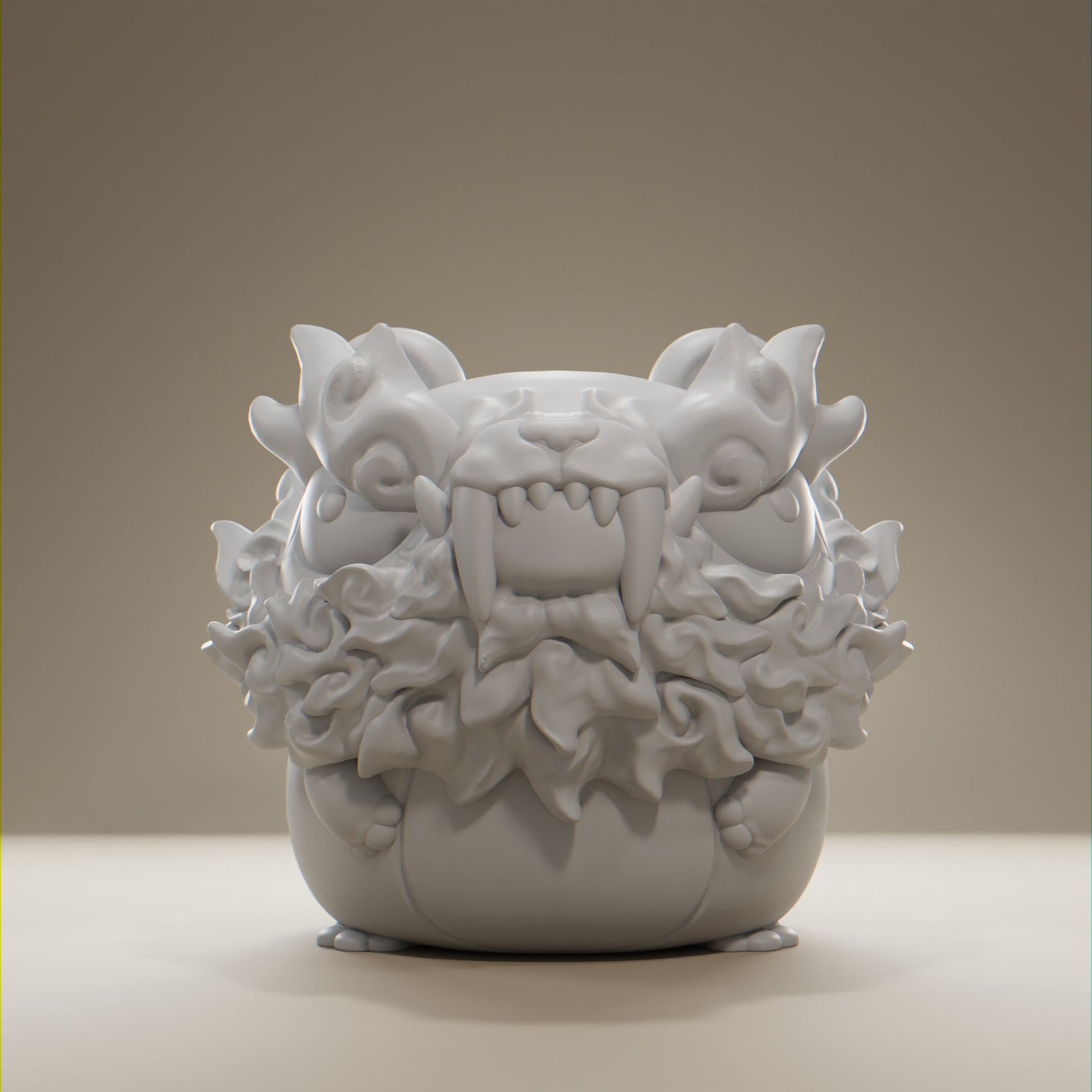 Tiger - UNPAINTED - Grumpii Art Toy