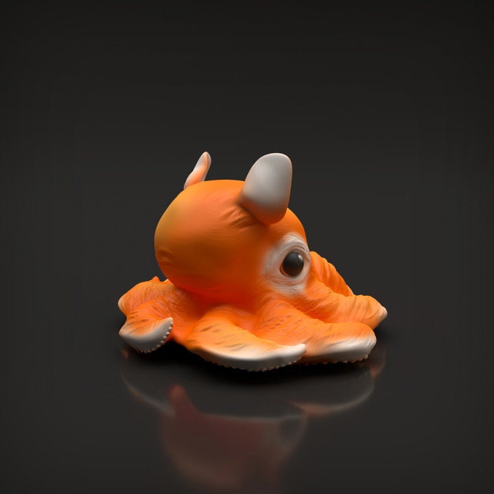 Dumbo Octopus - UNPAINTED - Animal Den Miniatures