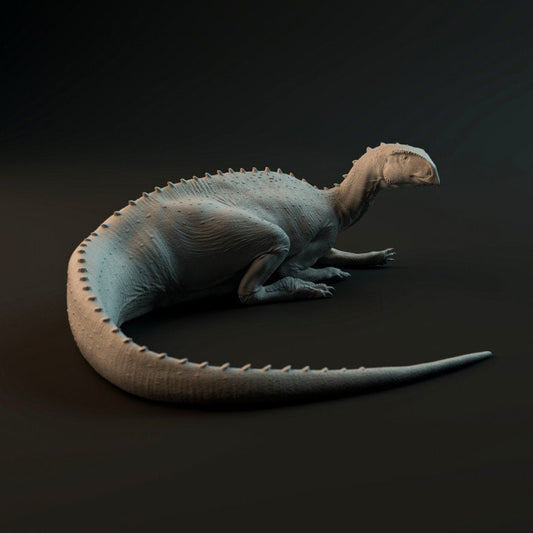 Tenontosaurus resting - Dino and Dog Miniatures