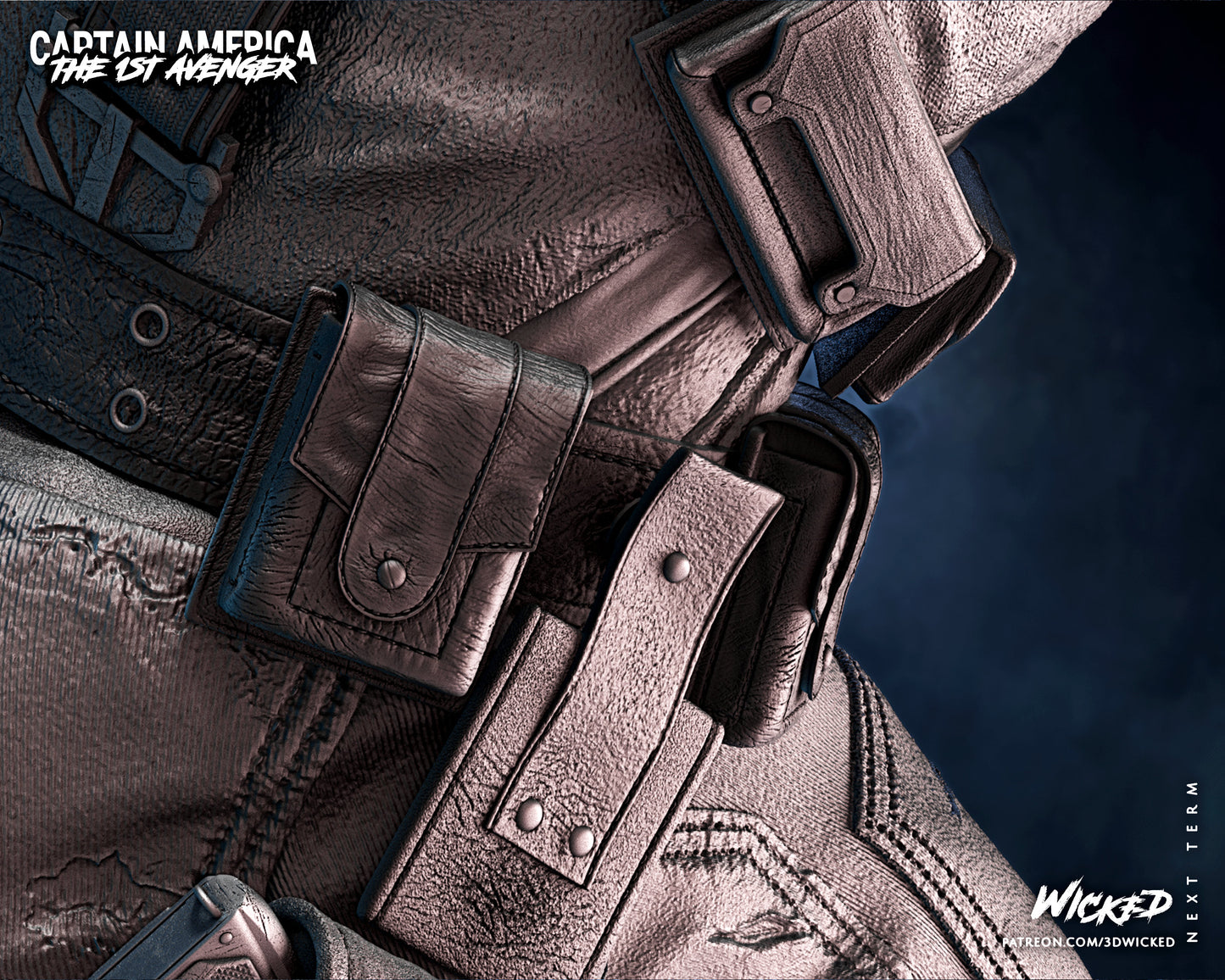 Captain America - Wicked 3D Models