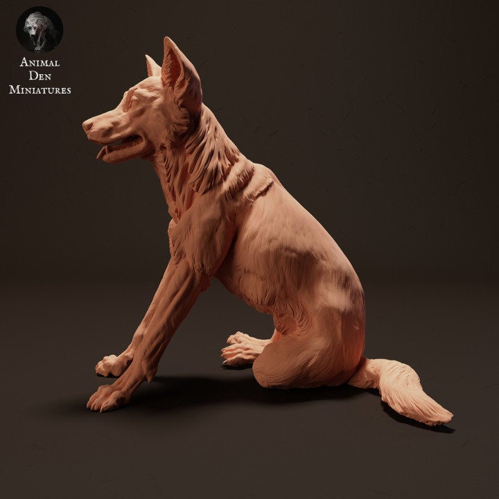 Dingo - UNPAINTED - Animal Den Miniatures