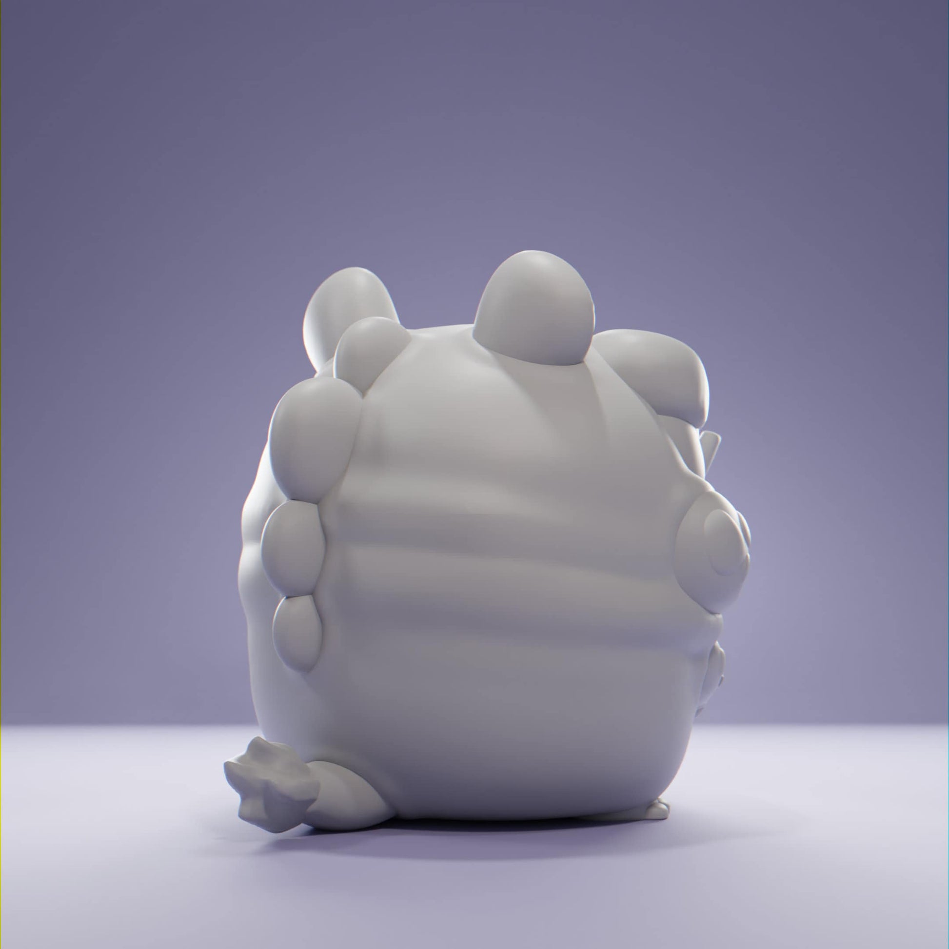 Hippo - UNPAINTED - Grumpii Art Toy