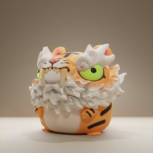 Tiger - UNPAINTED - Grumpii Art Toy