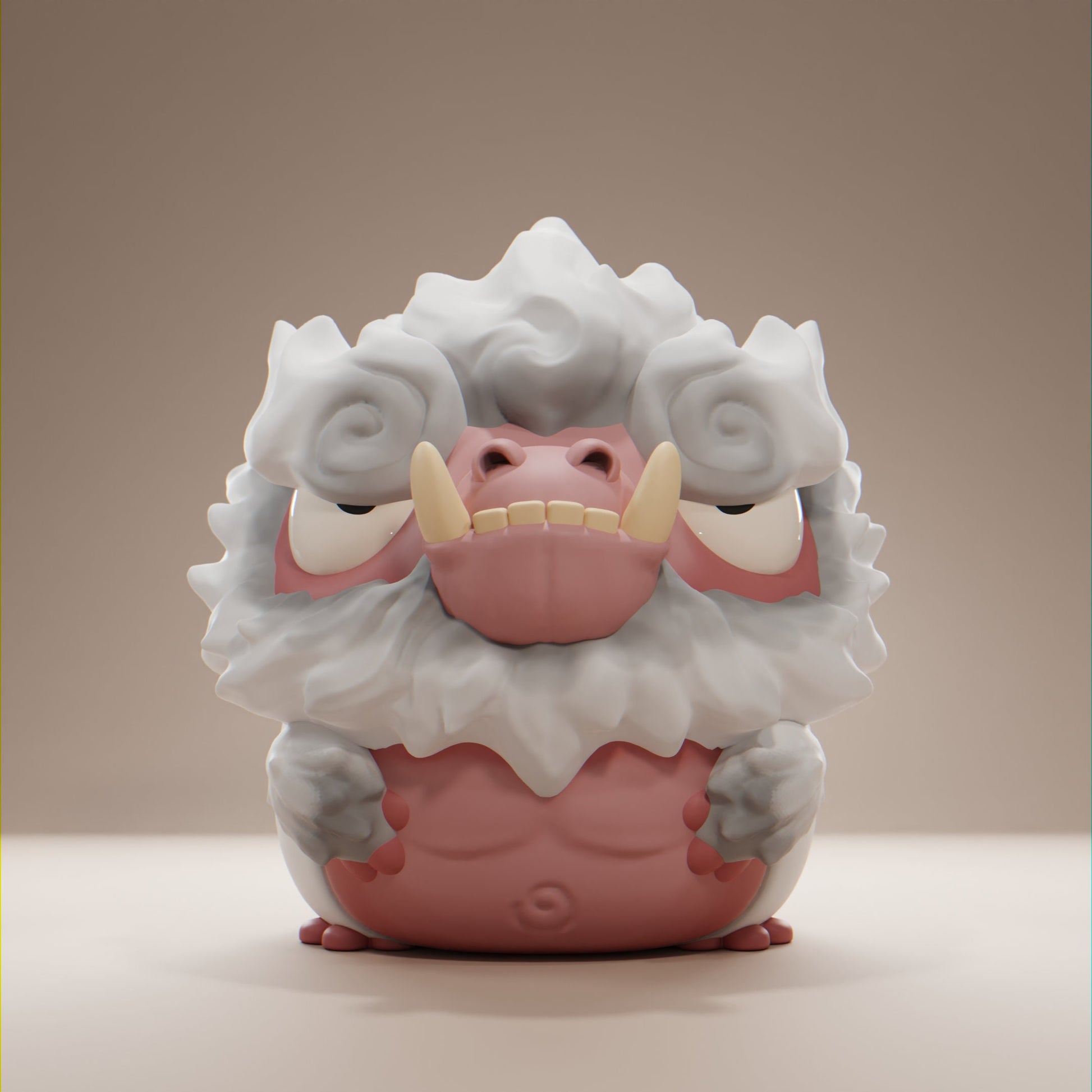 KiiKong - UNPAINTED - Grumpii Art Toy