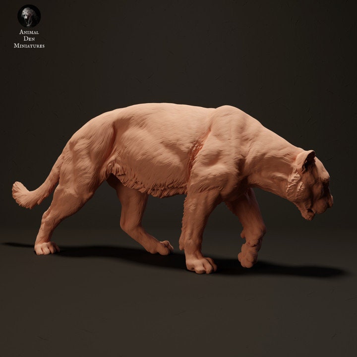Jaguar - UNPAINTED - Animal Den Miniatures