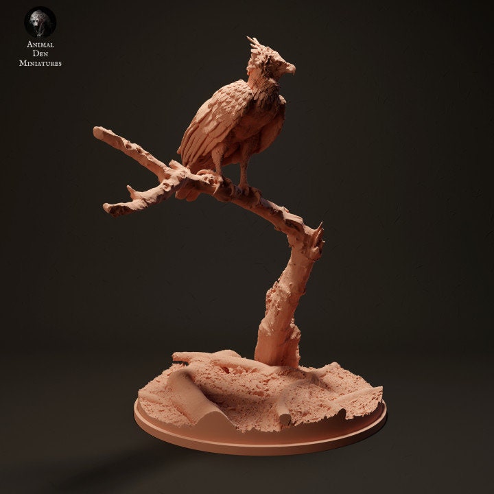 Harpy Eagle - UNPAINTED - Animal Den Miniatures