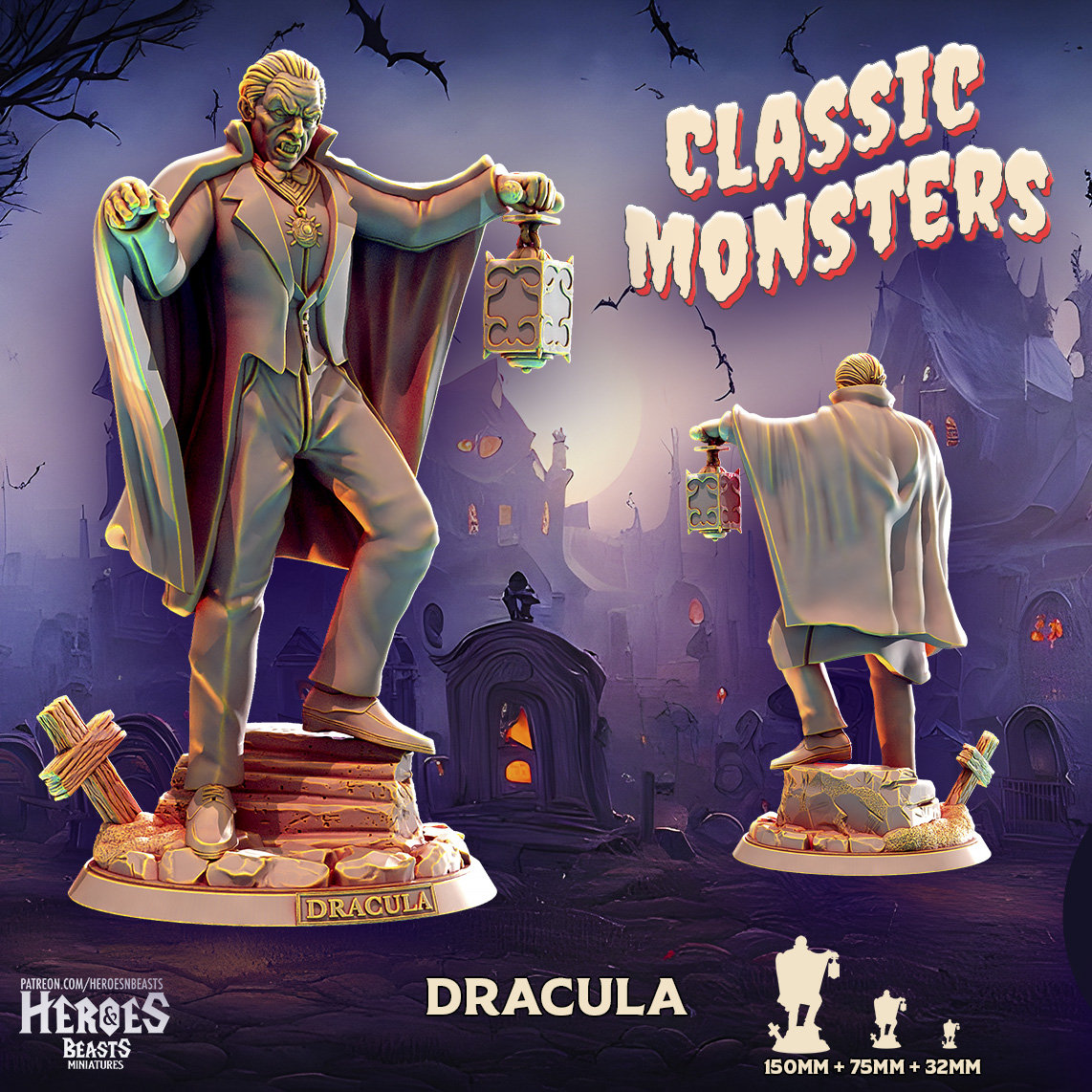 Dracula - Classic Monster Collection - Heroes and Beasts