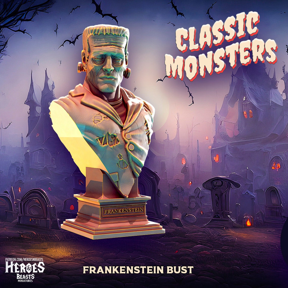 Frankenstein - Classic Monster Collection - Heroes and Beasts