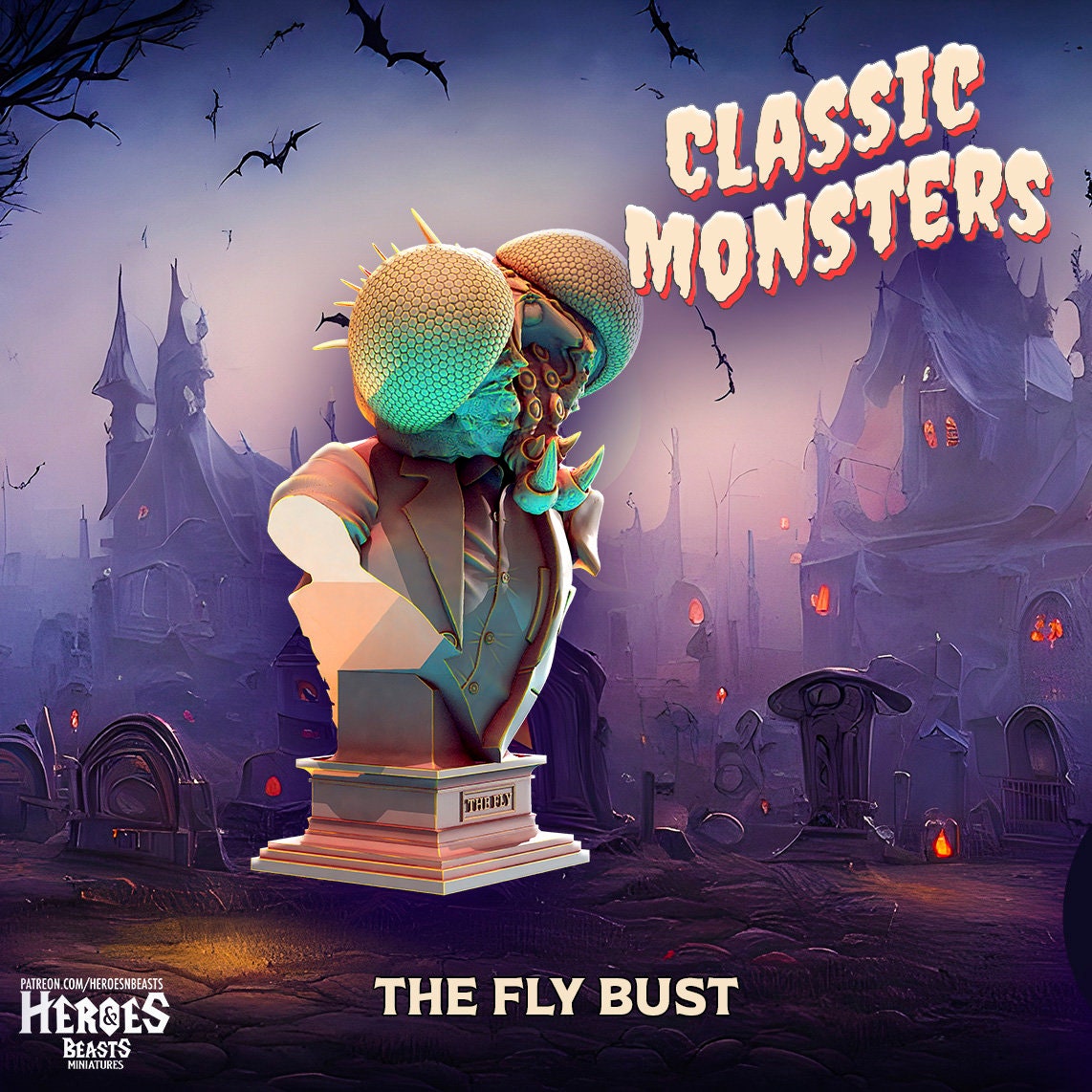 The Fly - Classic Monster Collection - Heroes and Beasts
