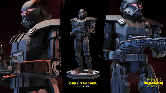 Dark Trooper - Star Wars 3D Models