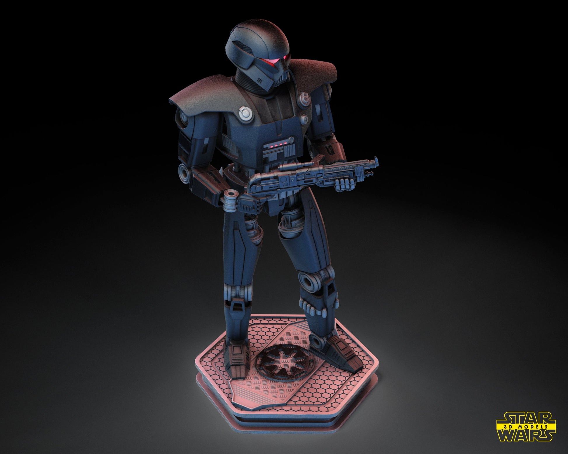 Dark Trooper - Star Wars 3D Models