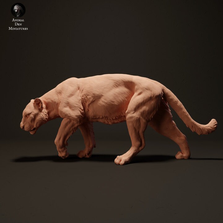 Jaguar - UNPAINTED - Animal Den Miniatures