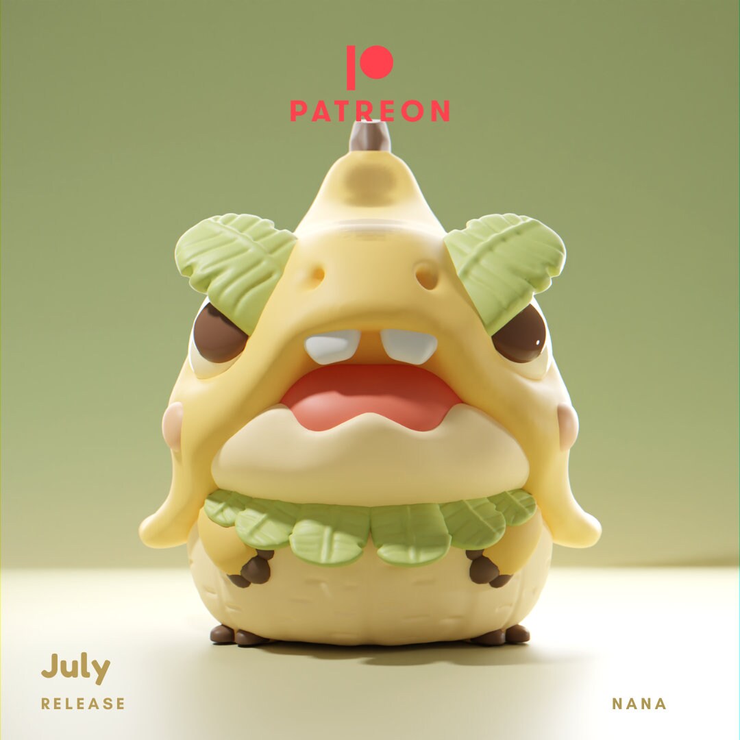 Nana - UNPAINTED - Grumpii Art Toy